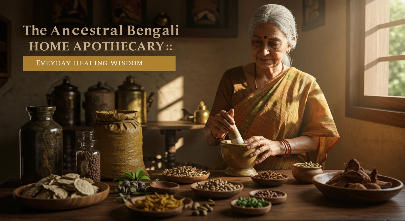 পূর্বপুরুষদের বাংলা ঘরোয়া নিরাময়শালা: দৈনন্দিন সুস্থতার প্রাচীন জ্ঞান