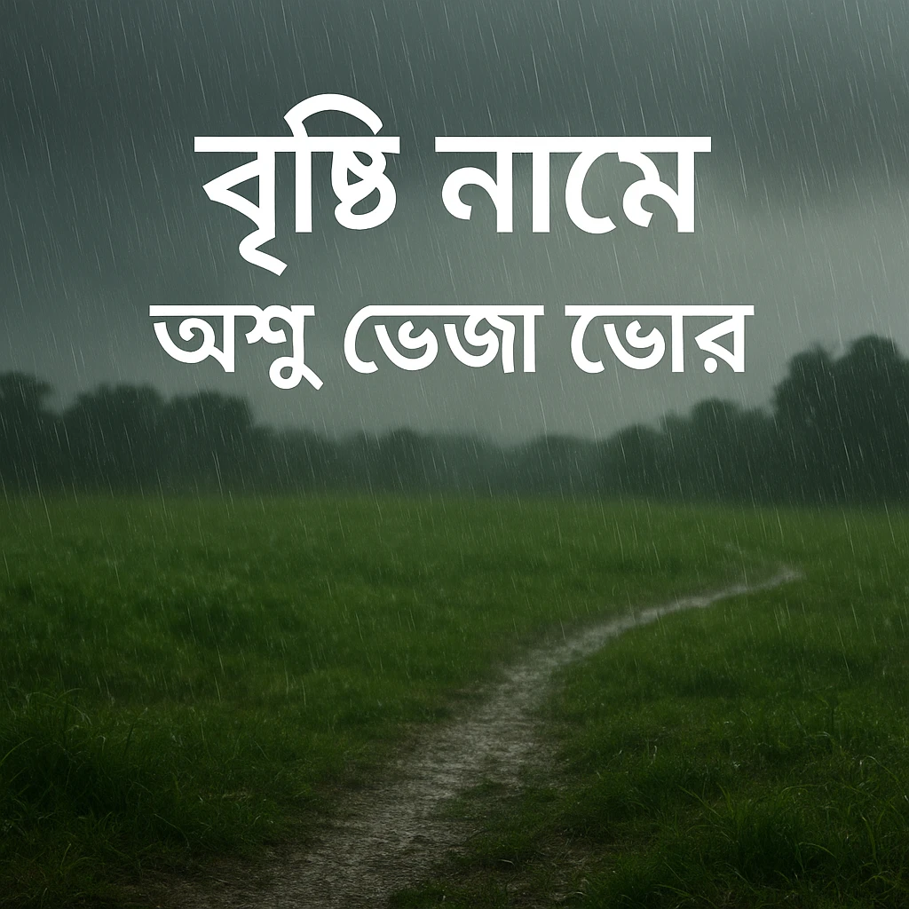 “বৃষ্টি: মাটির গন্ধ, মনের সুর”